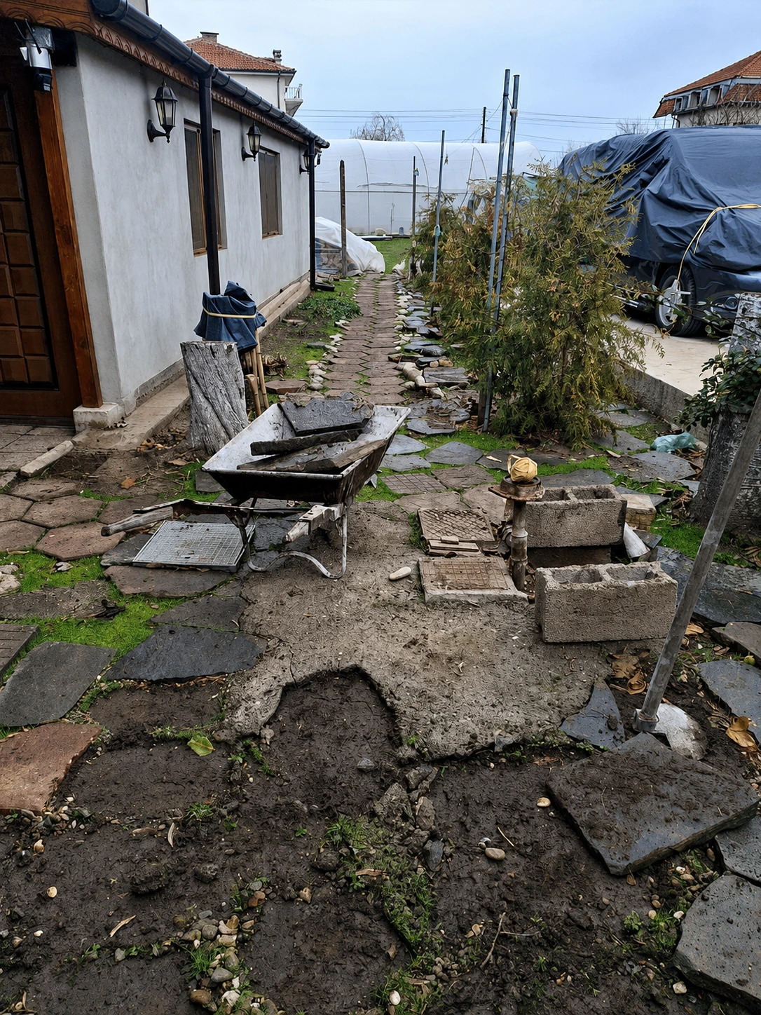 Работа на обект